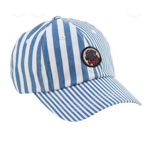 Southern Proper Patchwork Frat Hat in Blue Madras One Size